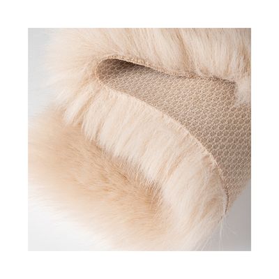 100% Polyester hochgewichtiges Sherpa-Künstliches Fell zur Herstellung von Winterkleidung