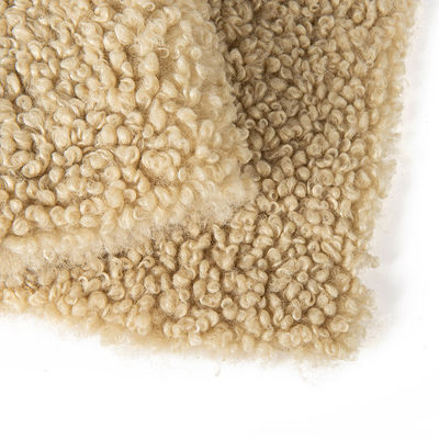 Teddy Fleece Samtgewebe für Heimtextilien und Kissen auf Wunsch