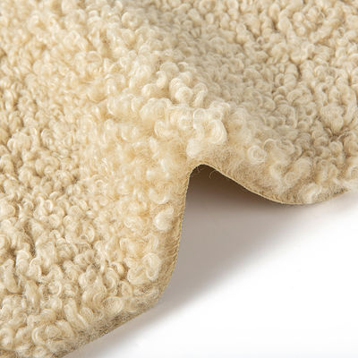 Teddy Fleece Samtgewebe für Heimtextilien und Kissen auf Wunsch