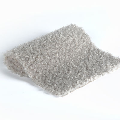Flannelette Kreise Lockenstoff 100% Polyester Fleece Teddy für modische Kleidung