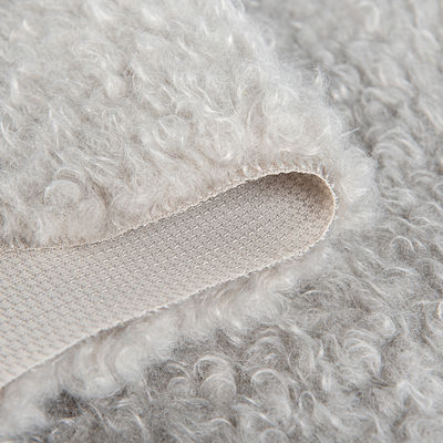 Flannelette Kreise Lockenstoff 100% Polyester Fleece Teddy für modische Kleidung