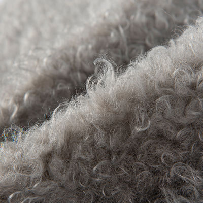 58/60" Breite 100% Polyester Fleece Teddy Stoff für Bekleidung Flannelette Kreise Locken