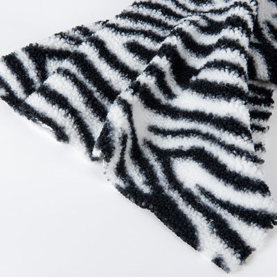 Mittleres Gewicht Teddy Stoff Kleidung Spielzeug Flannelette für Custom 100% Polyester