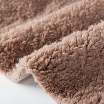 100% Polyester Sherpa Fleece Teddy Bonded Suede Strickgewebe