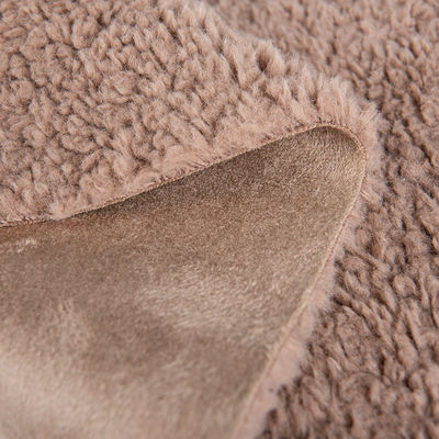 100% Polyester Sherpa Fleece Teddy Bonded Suede Strickgewebe