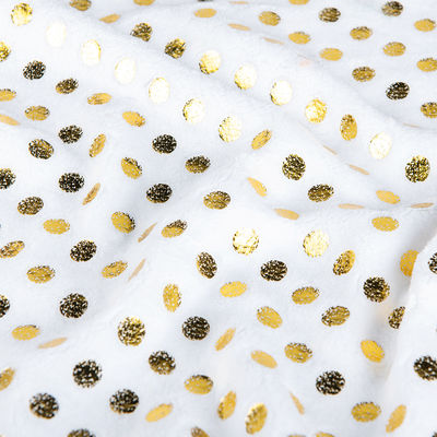 Schaumende Sequin-Flanellfleece für Heimtextilien und Unterwäsche 100% Polyester gebürstet