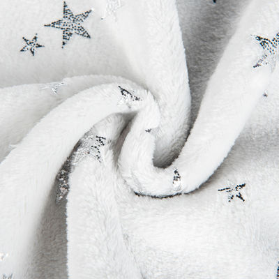 Schaumende Sequin-Flanellfleece für Heimtextilien und Unterwäsche 100% Polyester gebürstet