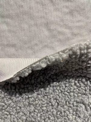 58/60" Breite kundenspezifisch gestrickte 100% Polyester Einzelgesicht Teddy Stoff für Kleidung Spielzeug