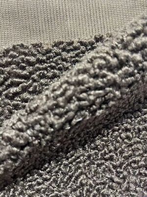 Lieferung von 100% Polyester Teddy Fleece Stoff für Herbst-Winter-Outerwear