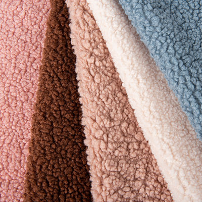 Weich und gemütlich 100% Polyester Fleece Stoff für modische Jacken