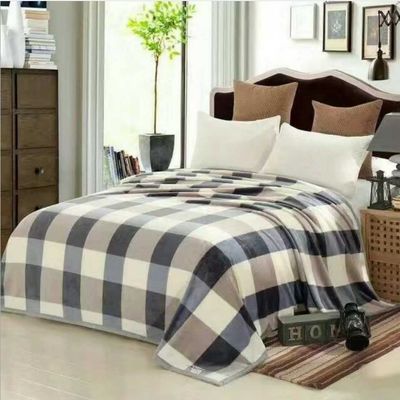 Super weiche Flannel voll 100% Polyester 80 Baby Decke in jeder PANTONE Farbe gewickelt