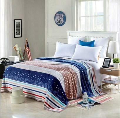 Super weiche Flannel voll 100% Polyester 80 Baby Decke in jeder PANTONE Farbe gewickelt
