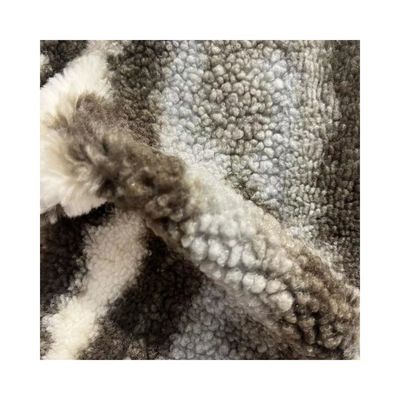 100% Polyester Sherpa Fleece Stoff in 58/60" Breite für maßgeschneiderte Heimdekoration