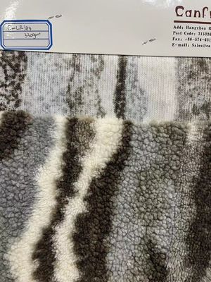 100% Polyester Sherpa Fleece Stoff in 58/60" Breite für maßgeschneiderte Heimdekoration