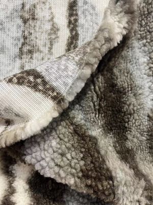 100% Polyester Sherpa Fleece Stoff in 58/60" Breite für maßgeschneiderte Heimdekoration