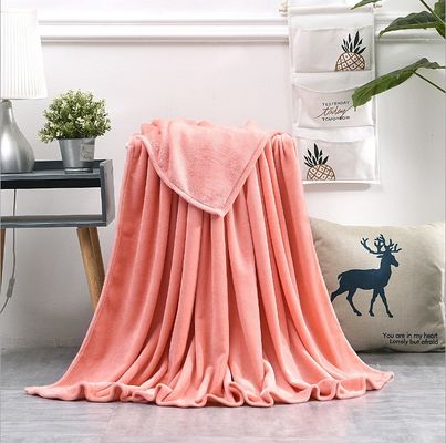 Anti-statische Super-weiche MINI-SIZE Mikrofiber Flannel Fleece Wurfdecke für Babys