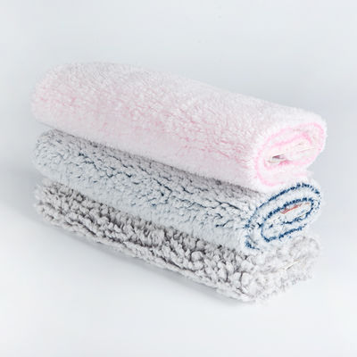 Geflecht 100% Polyester Weichfleisch Fleece Shu Velveteen Stoff für Heimtextilien