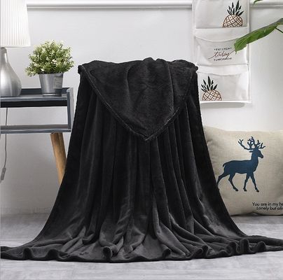 Anti-statische Super-weiche MINI-SIZE Mikrofiber Flannel Fleece Wurfdecke für Babys