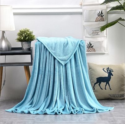 Anti-statische Super-weiche MINI-SIZE Mikrofiber Flannel Fleece Wurfdecke für Babys