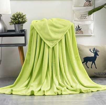 Anti-statische Super-weiche MINI-SIZE Mikrofiber Flannel Fleece Wurfdecke für Babys
