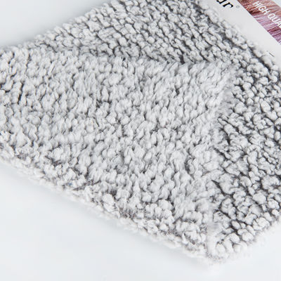 Geflecht 100% Polyester Weichfleisch Fleece Shu Velveteen Stoff für Heimtextilien