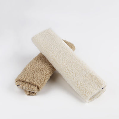 Anti-Pill-Design 300 gm 100% Polyester Sherpa Fleece Decke Stoff für Jackenverkleidung