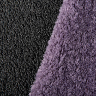 Popular Design Hometextile SOLIDS Muster Polyester Suede Stoff für Kleidung und Sofa
