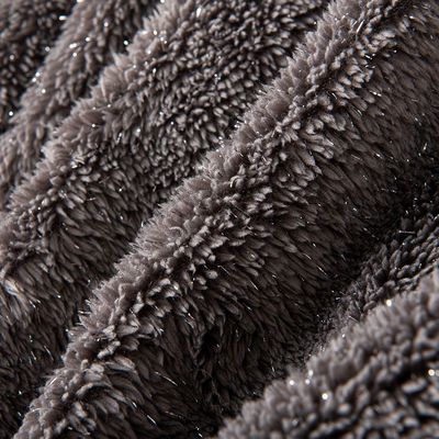 2000m Min Bestellung Leichtgewicht und langlebiges Design Mirco Sherpa Fleece Stoff für Bekleidung