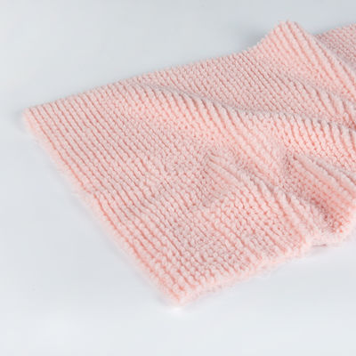 Einfache Oberfläche aus Sherpa-Fleece für Kleidung und Decken 58/60" Breite