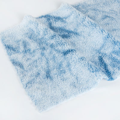 Spezielle Färbung Teddy Stoff für Kleidung/Sofa mit mittlerem Gewicht 100% Polyester Verkauf