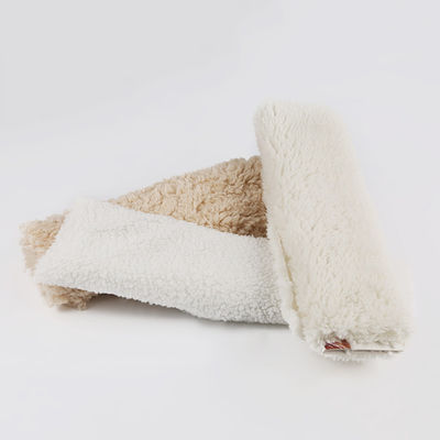 100% Polyester Mikro Polar Schafsleder Sherpa Fleece Decke mit reißfestem Material