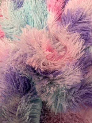 Lange Pfahl-Falschfelle 100% Polyester gestricktes Plüsch-Spielzeug für Plüsch-Plüschtiere