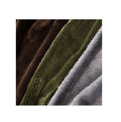 Weiches Sherpa-Fleece Kurzfellgewebe für Spielzeug/Mantel 100% Polyester Atmungsgelassenes Garn