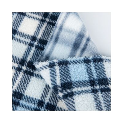 Druckstoff aus 100% Polyester, Textil, Sherpa-Fleece für Bekleidung im Stil von TWILL