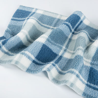 Druckstoff aus 100% Polyester, Textil, Sherpa-Fleece für Bekleidung im Stil von TWILL