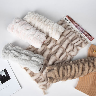 Dicke, schwere Stoffe für Heimtextilien, gefärbt, gefälscht, 100% Polyester elastisch