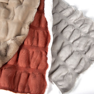 Dicke, schwere Stoffe für Heimtextilien, gefärbt, gefälscht, 100% Polyester elastisch
