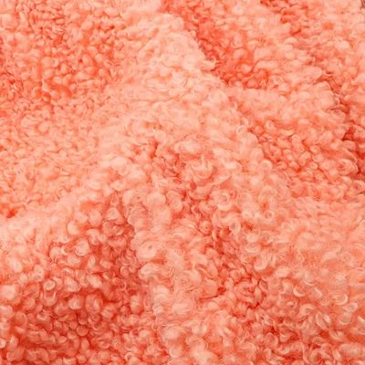 Vordermaterial 100% Polyester nachhaltig recycelt Sherpa Teddy Stoff für Heimtextilien