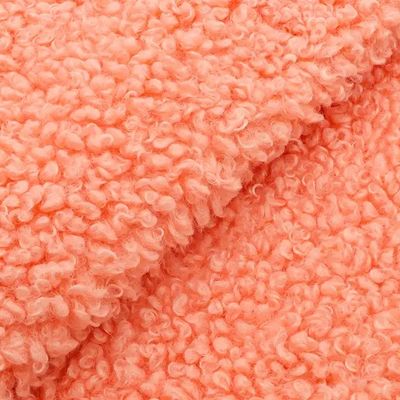 Vordermaterial 100% Polyester nachhaltig recycelt Sherpa Teddy Stoff für Heimtextilien