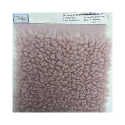 Weich und warm 58/60" schweres Polyester Sherpa Fleece Stoff für Winterkleidung