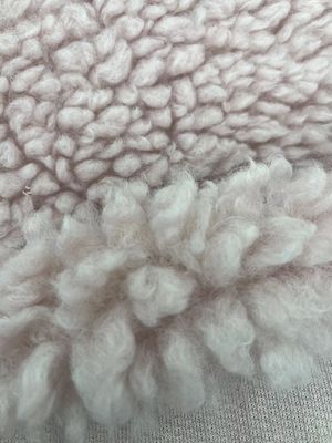 Weich und warm 58/60" schweres Polyester Sherpa Fleece Stoff für Winterkleidung