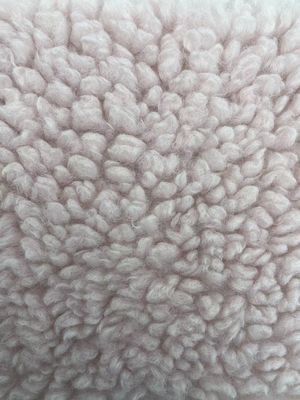 Weich und warm 58/60" schweres Polyester Sherpa Fleece Stoff für Winterkleidung