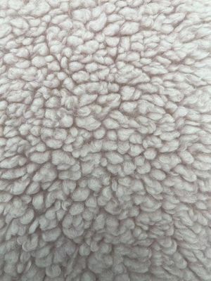 Weich und warm 58/60" schweres Polyester Sherpa Fleece Stoff für Winterkleidung