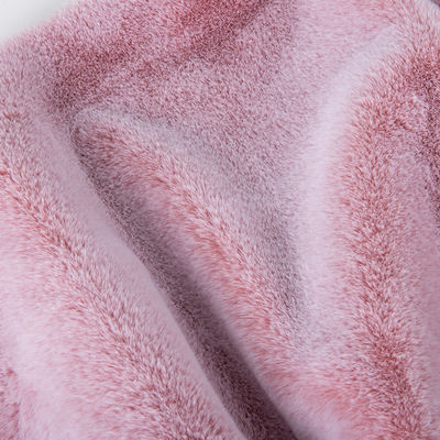 Mittleres Gewicht Falsches Kaninchenfell in jeder PANTONE Farbe für Bekleidung Schal Decken