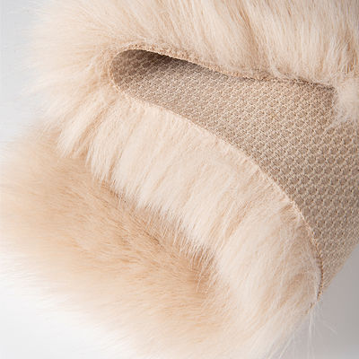 Weiches 100% Polyester aus falschem Kaninchenfell für Ponchos und Pullovers
