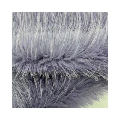 100% Acryl-Frontmaterial Lange Haare Falschfellgewebe für den Vertrieb