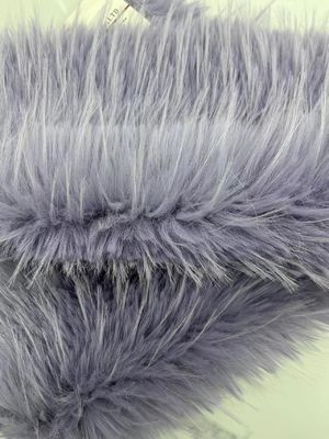 100% Acryl-Frontmaterial Lange Haare Falschfellgewebe für den Vertrieb