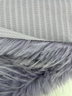 100% Acryl-Frontmaterial Lange Haare Falschfellgewebe für den Vertrieb