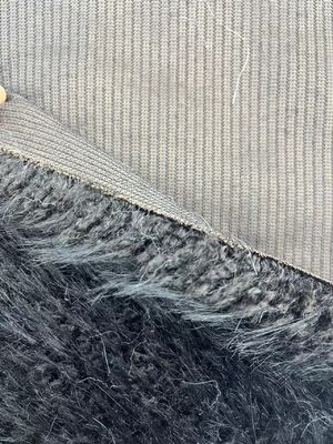 Lange Pile Falschfellgewebe mit Tippfarbmuster und 1200 gm