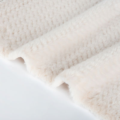 Design Short Fur Faux Fur Sherpa Teddy Stoff mit 100% Polyester Frontmaterial
